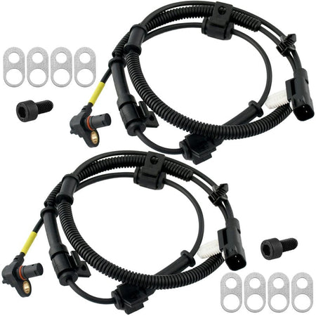 2 Front ABS Wheel Speed Sensor for 2011-2015 2016 Ford F-250 Super Duty 4x4 DRW