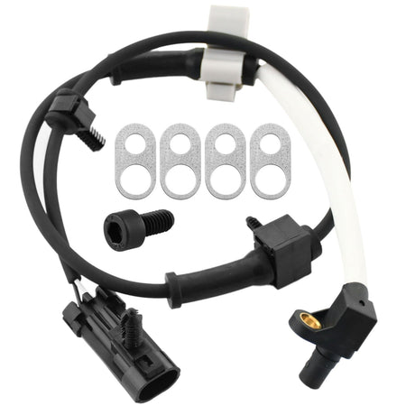 2 Pack Front Wheel Speed ABS Sensor Fits forChevrolet Avalanche Suburban 2500, Silverado 1500 2500, GMC Sierra 1500 2500, Yukon XL-Wheel Speed ABS Assembly