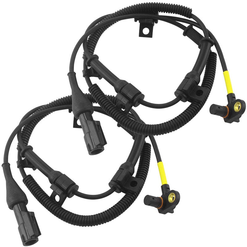 2PCS Front Wheel Speed Sensor ABS For 2005-2009 2010 Ford F-450 F-350 Super Duty