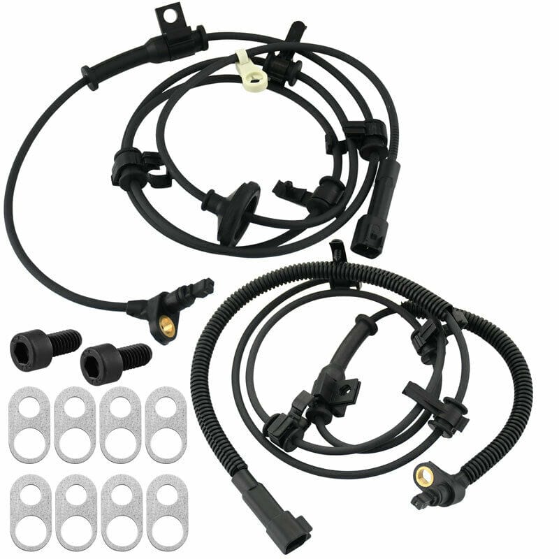 2PCS Front Wheel Speed Sensor Wire Harness For Jeep Liberty 513176 513177