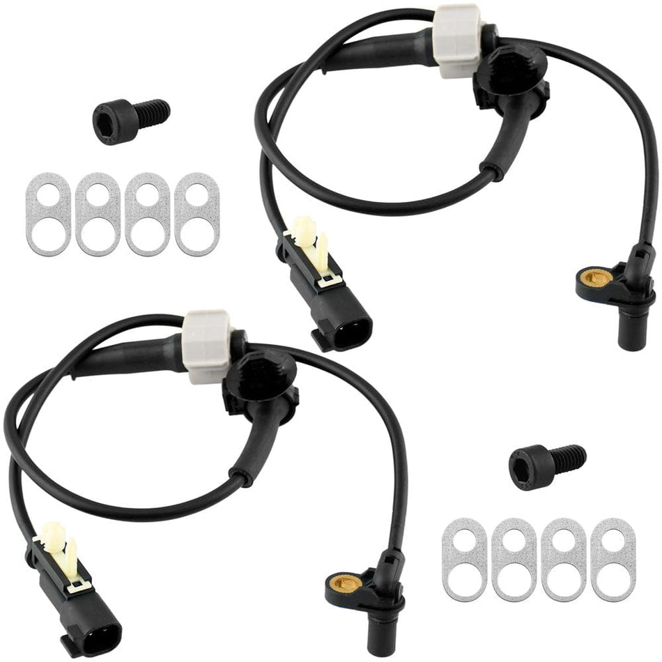 2X Front Wheel Speed Sensor ABS For 2015-2019 Chevy Tahoe Suburban Silverado