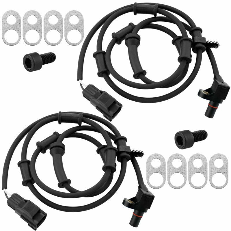4WD Front Left & Right ABS Wheel Speed Sensor Pair For 03-05 Dodge Ram 2500 3500
