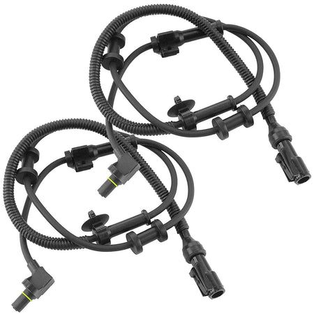 Front ABS Wheel Speed Sensor for Ford Excursion 2000-2002, Ford F-250 Super Duty 2000-2004, Ford F-350 Super Duty 2000-2004 Wheel Bearing ABS-2 Pack