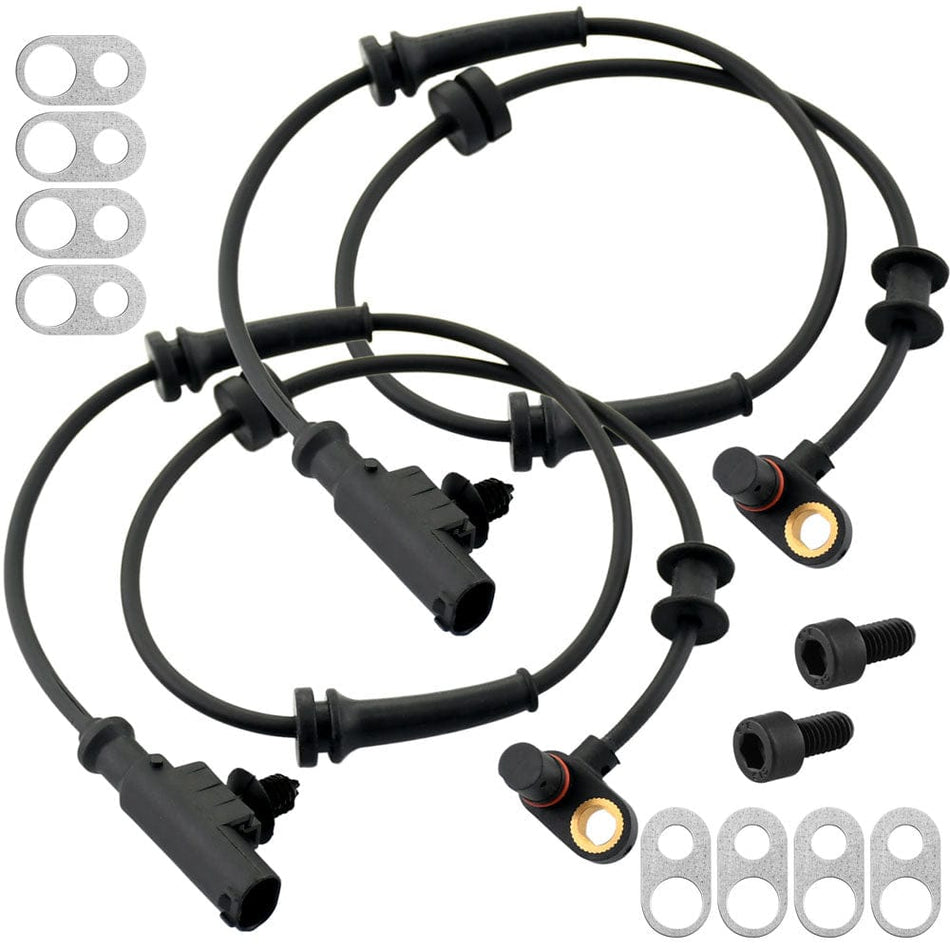Front ABS Wheel Speed Sensor Set for 2012 2013 2014 2015 Nissan Titan Armada 2WD