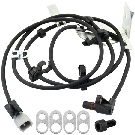 Front Driver Side Wheel Speed ABS Sensor Fits for Dodge Ram 3500 Pickup1998 1999-Wheel Speed ABS Assembly-Left Side-2 Pack