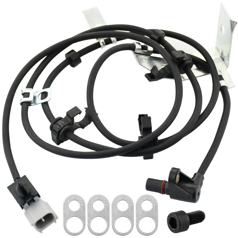 Front Driver Side Wheel Speed ABS Sensor Fits for Dodge Ram 3500 Pickup1998 1999-Wheel Speed ABS Assembly-Left Side-2 Pack