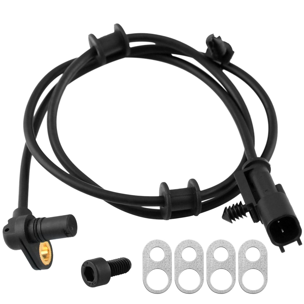 Front Wheel Speed ABS Sensor Fits for Chrysler Aspen 2007-2009, Dodge Durango 2006-2009-Wheel Speed ABS Assembly-2 Pack