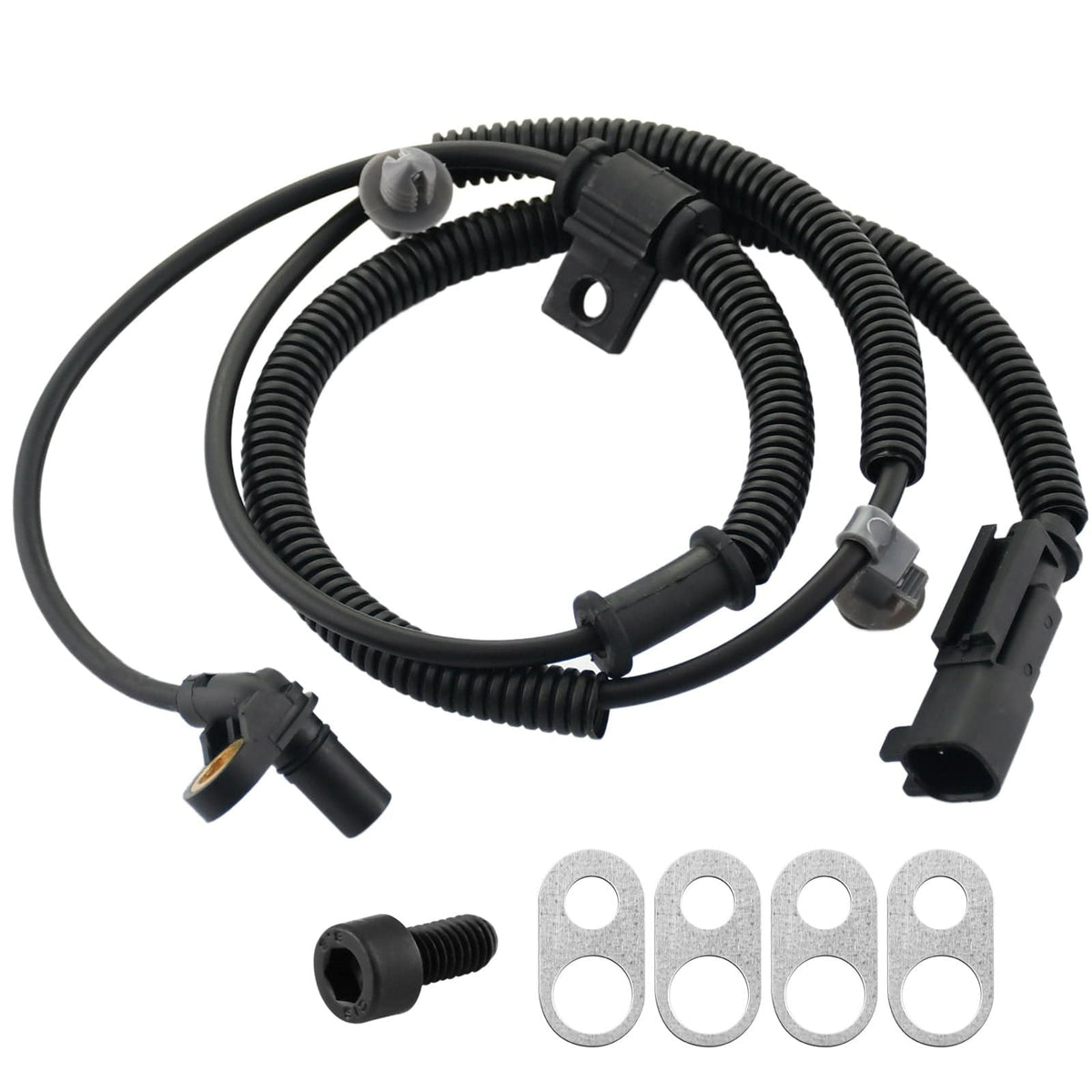 Front Wheel Speed ABS Sensor Fits for Ford Expedition 2011-2014, Ford F-150 2011-2014, Lincoln Navigator 2011-2014-Wheel Speed ABS Assembly-2 Pack