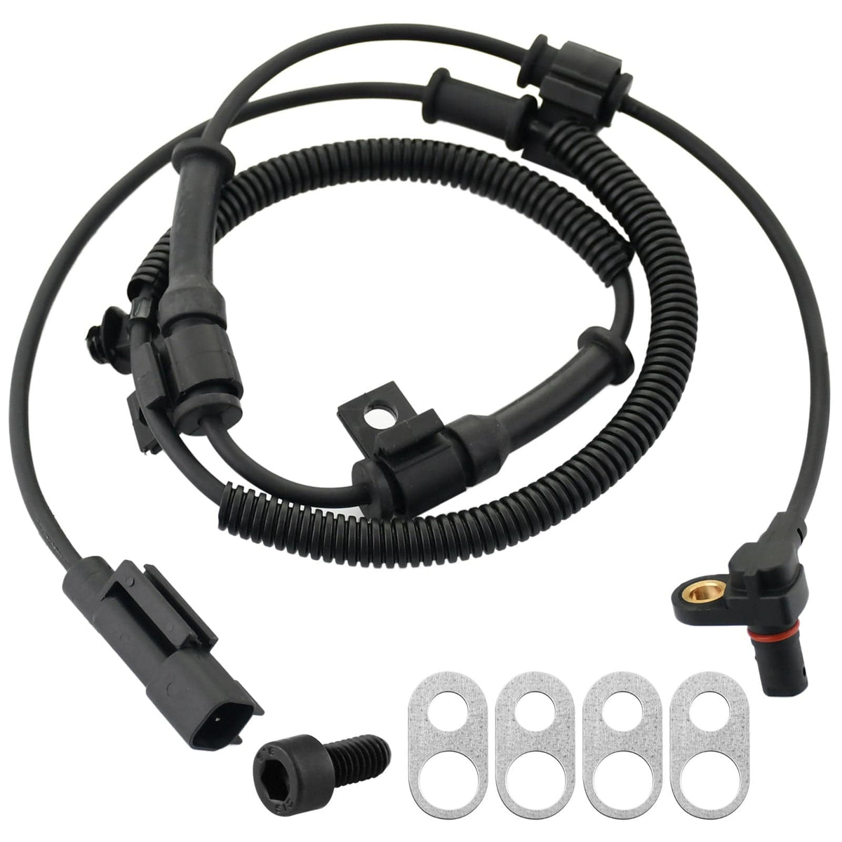 Front Wheel Speed ABS Sensor Fits for Ford F-250 Super Duty 2011-2016, Ford F-350 Super Duty 2011-2016-Wheel Speed ABS Assembly-2 Pack