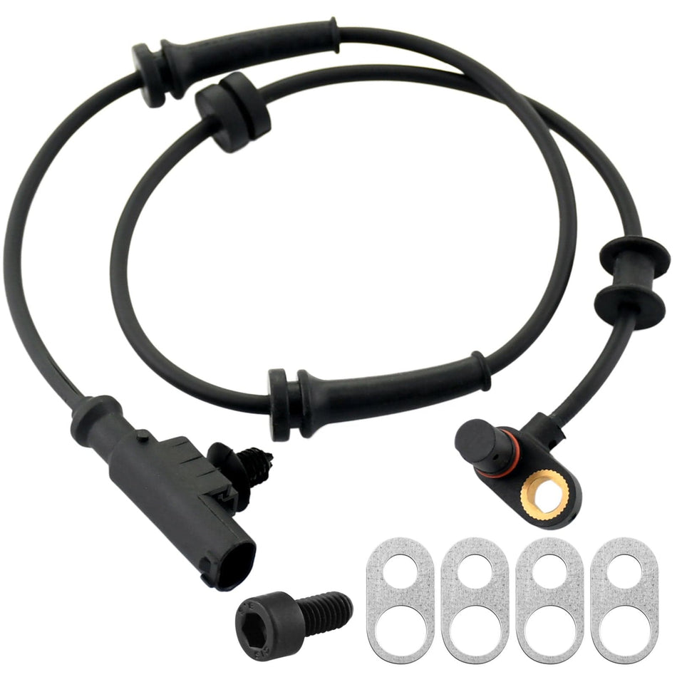 Front Wheel Speed ABS Sensor Fits for Nissan Armada 2012-2015, Nissan Titan 2012-2015-Wheel Speed ABS Assembly-2 Pack