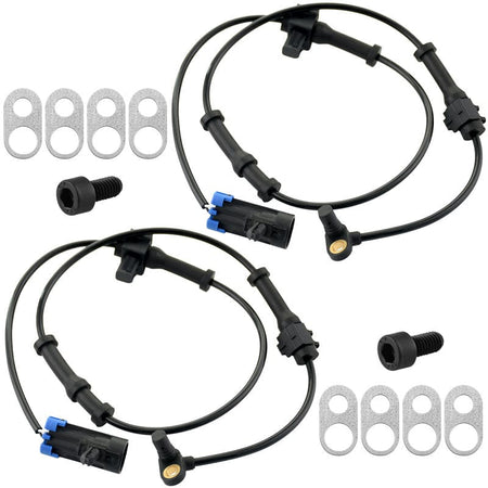 Front Wheel Speed ABS Sensor Set for 2006 2007 2008 Hummer H3 with ABS