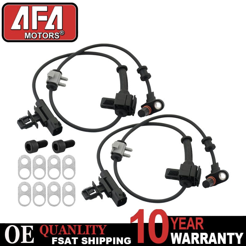 Front Wheel Speed Sensor Pair for 4WD 11-16 Chevy Silverado Sierra 2500HD 3500HD