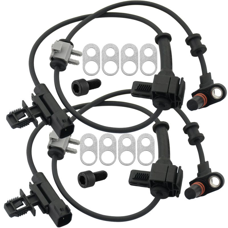 Front Wheel Speed Sensor Pair for 4WD 11-16 Chevy Silverado Sierra 2500HD 3500HD