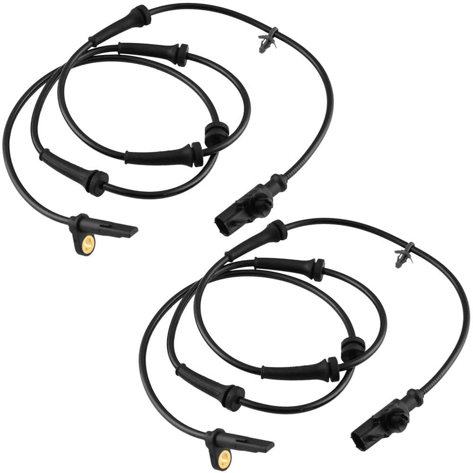 MotorbyMotor Front ABS Wheel Speed Sensor Fits for 2010-2018 Nissan 370Z, 2011-2012 Infiniti G25, 2007 2008 Infiniti G35, 2008-2013 Infiniti G37-2 Pack
