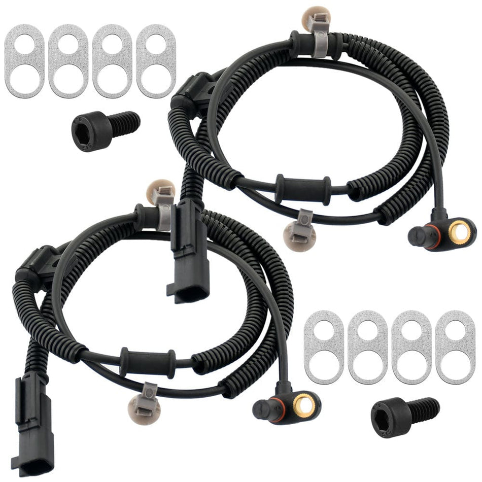 Pair Front ABS Wheel Speed Sensor for 2WD 2015 2016 2017 Ford Expedition 515157