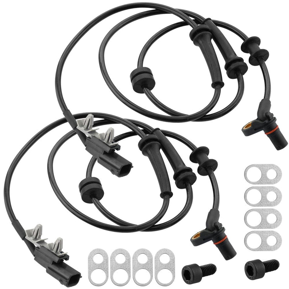 Set Of 2 Front ABS Wheel Speed Sensor for 2012-19 Nissan NV1500 NV2500 NV3500