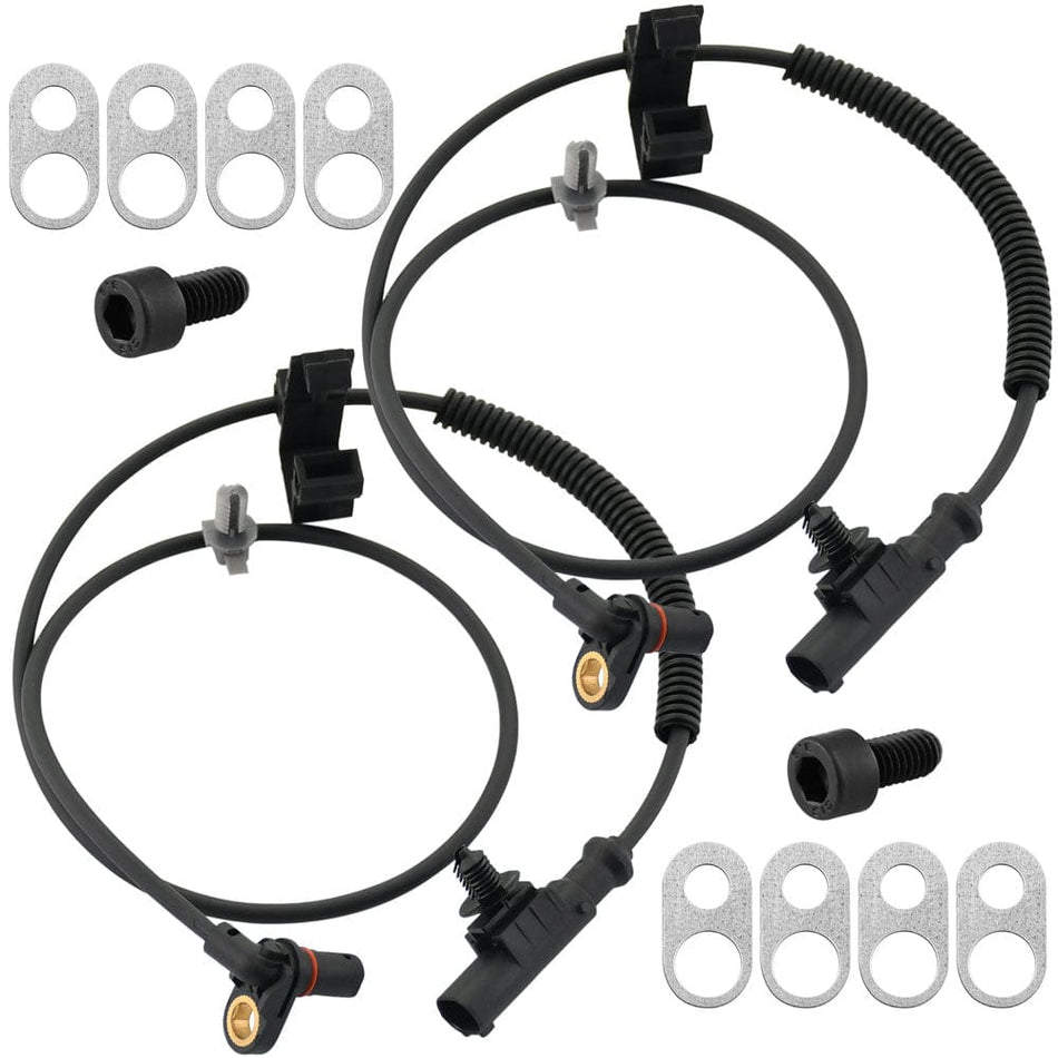 Wheel Speed ABS Sensor Set Front for Ram Dakota 2006 2007 2008 Mitsubishi Raider