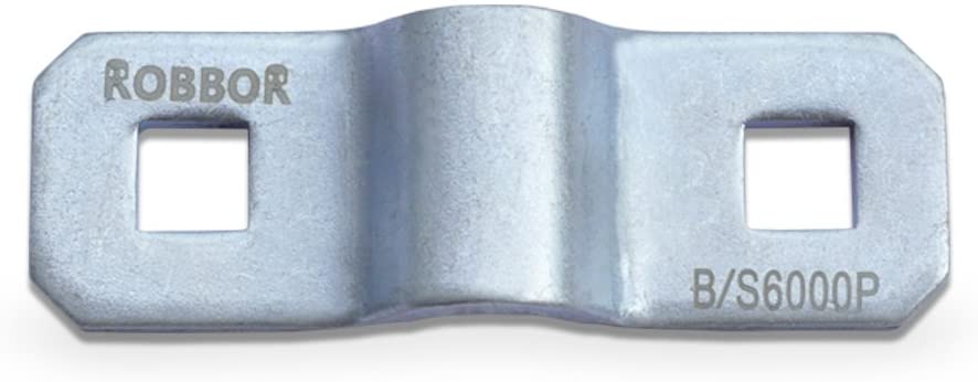 Robbor D Ring,Tie Down Anchor 4 Pk Surface Mount Tie Down Ring Heavy Duty 6000 Pound Breaking Strength Super Strong Forged Steel for Trailer Cargo Control, Tying Down Motor Bikers,ATV's