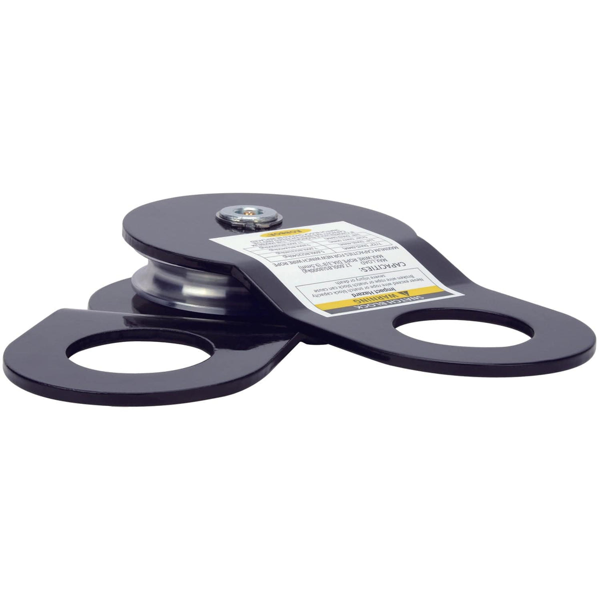 Robbor Snatch Block Heavy Duty Winch Pulley Block, 17,600LBS Capacity Fit Off-Road Jeep Truck UTV ATV Winch Recovery, Works for 7/32-3/8” Synthetic Rope Snatch Block for Winches