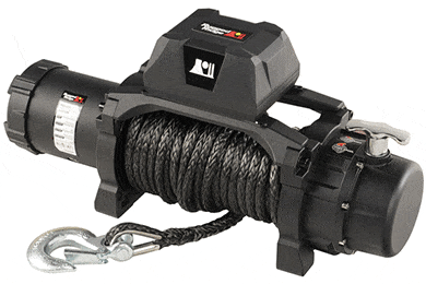 Rugged Ridge Trekker 10,000lb Winch - Galvanized & Synthetic - FREE SHIPPING!