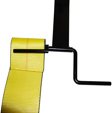 Winch Straps Winder Truck Trailer Flatbed Winch 2" 3" 4" Ratchet Tie Down Strap Webbing Winder, Steel Strap Winder