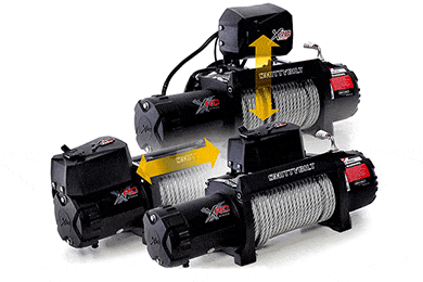 Smittybilt Gen 2 XRC 9.5k Winch - XRC Gen2 9,500 lb Winch