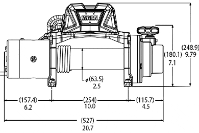 Warn VR8 Winch - Synthetic or Stainless - FREE SHIPPING!