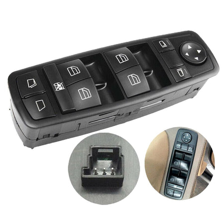 Power Window Switch for 2006-2011 Mercedes-Benz R350 Front Left Driver Side Master Window Switch