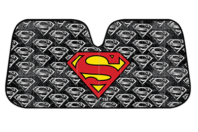 BDK Superman Windshield Sun Shade - Superman Car Shade