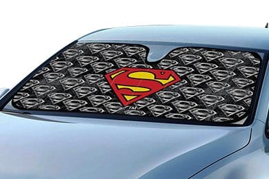 BDK Superman Windshield Sun Shade - Superman Car Shade