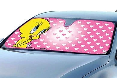 BDK Tweety Windshield Sun Shade - Tweety Car Shade 58" x 28"