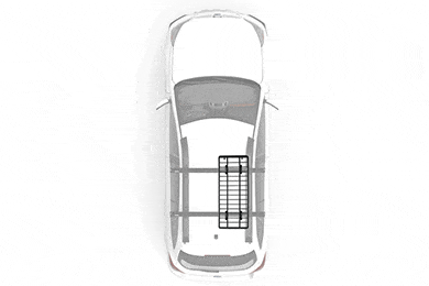 Yakima Skinny Warrior & Extension - Compact Roof Basket